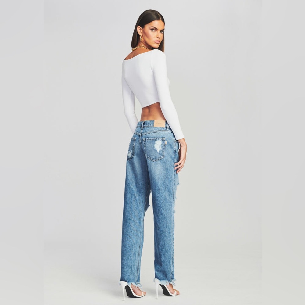 Retrofete Retrofête MAGGIE LOW RISE JEAN 24 COAST - Picture 4 of 6